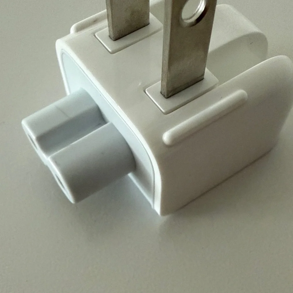 2 Apple Charger Duckhead Adapter Wall Plug